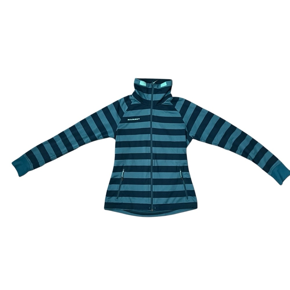 MAMMUT Hera Lightweight Jacket Dark Pacific Stripe Medium - Picture 7 of 11